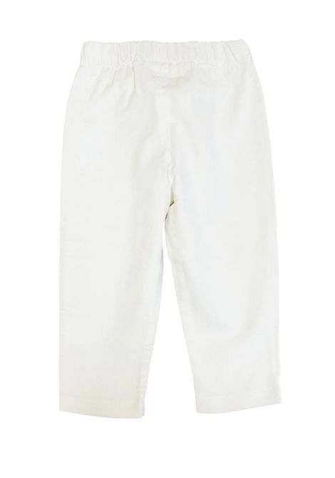 Pantaloni con coulisse MANUEL RITZ | MR3138CREMA